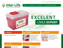 Tablet Screenshot of interlifesrl.com